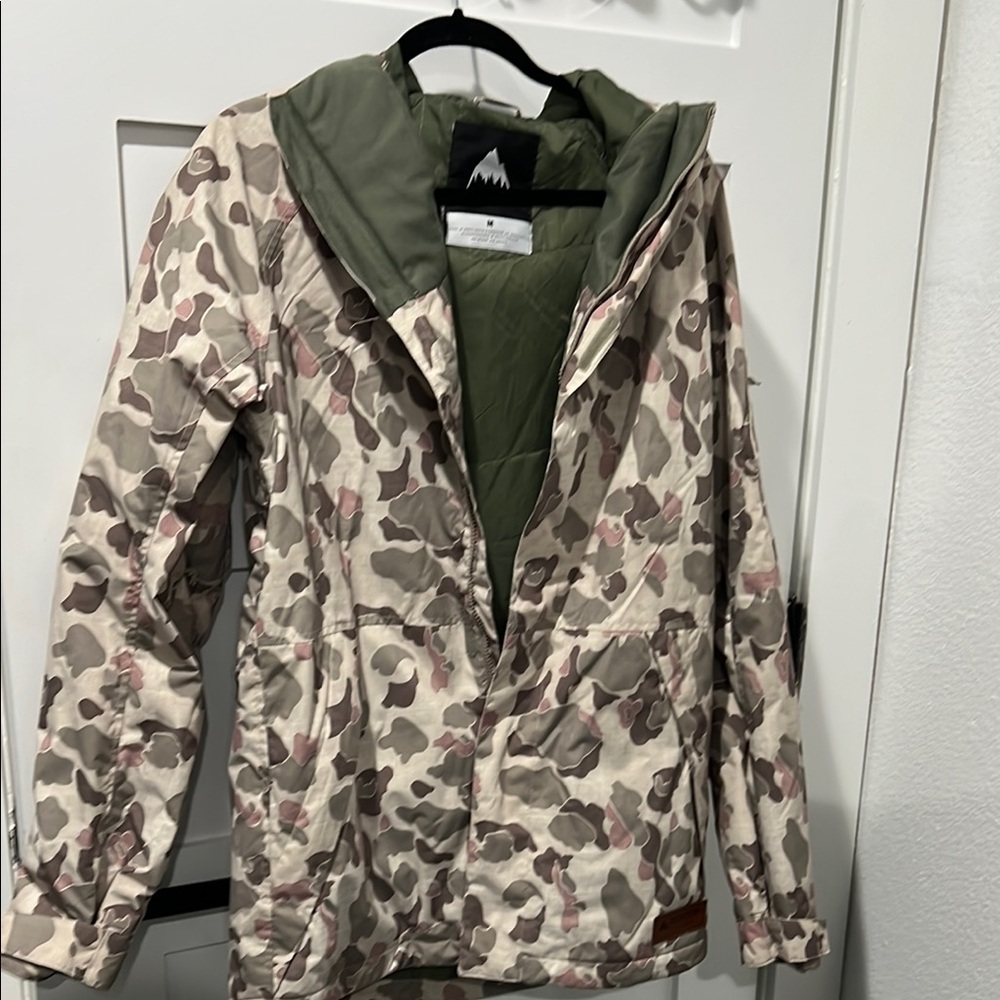 Camouflage Hooded Jacket